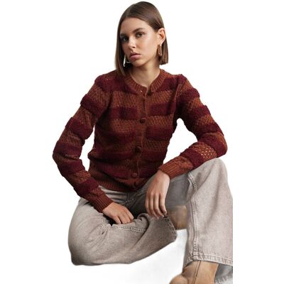 Inny producent TRENDYOL SWETER DAMSKI ROZPINANY W PASKI Z GUZIKAMI DO BIODER M 5EA* Inny producent TRENDYOL SWETER DAMSKI ROZPINANY W PASKI Z GUZIKAMI DO BIODER M 5EA*