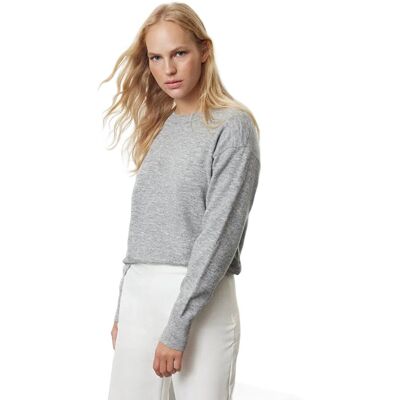 Inny producent TRENDYOL SWETER DAMSKI SZARY MELANŻ Z DŁUGIM RĘKAWEM M 5EA* Inny producent TRENDYOL SWETER DAMSKI SZARY MELANŻ Z DŁUGIM RĘKAWEM M 5EA*