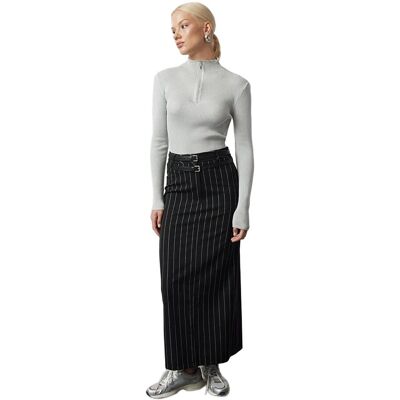 Inny producent TRENDYOL SWETER DAMSKI SZARY PRĄŻKOWANY Z ZAMKIEM PRZY SZYI S 5EA* Inny producent TRENDYOL SWETER DAMSKI SZARY PRĄŻKOWANY Z ZAMKIEM PRZY SZYI S 5EA*