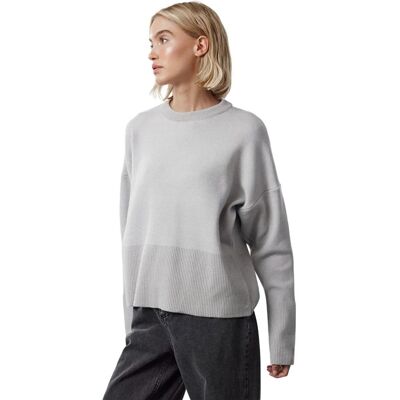 Inny producent TRENDYOL SWETER DAMSKI SZARY Z DŁUGIM RĘKAWEM I FALBANĄ M 5EA* Inny producent TRENDYOL SWETER DAMSKI SZARY Z DŁUGIM RĘKAWEM I FALBANĄ M 5EA*
