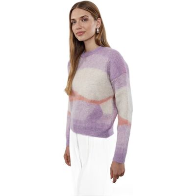 Inny producent TRENDYOL SWETER DAMSKI Z WZOREM WIELKOKOLOROWY Z OKRĄGŁYM DEKOLTEM L 5EA* Inny producent TRENDYOL SWETER DAMSKI Z WZOREM WIELKOKOLOROWY Z OKRĄGŁYM DEKOLTEM L 5EA*