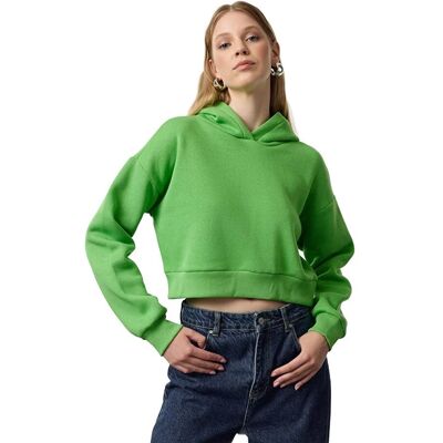 Inny producent TRENDYOL ZIELONA BLUZA DAMSKA Z KAPTUREM KRÓTKA M 5EA* Inny producent TRENDYOL ZIELONA BLUZA DAMSKA Z KAPTUREM KRÓTKA M 5EA*