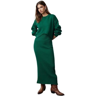 Inny producent TRENDYOL ZIELONA DŁUGA SUKIENKA DZIANINOWA PROSTA Z DŁUGIM RĘKAWEM S 5EA* Inny producent TRENDYOL ZIELONA DŁUGA SUKIENKA DZIANINOWA PROSTA Z DŁUGIM RĘKAWEM S 5EA*