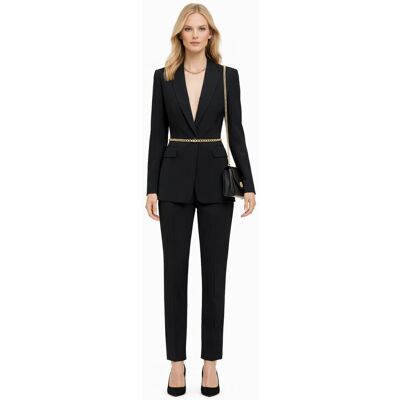Inny producent TWINSET CZARNA MARYNARKA JEDNORZĘDOWA Z KLAPAMI 44 1I3A Inny producent TWINSET CZARNA MARYNARKA JEDNORZĘDOWA Z KLAPAMI 44 1I3A