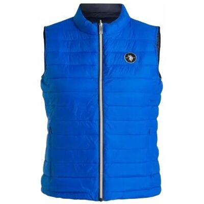 Inny producent U.S. Polo Assn. Niebieska Pikowana Kamizelka Z Zamkiem 44 K1A Inny producent U.S. Polo Assn. Niebieska Pikowana Kamizelka Z Zamkiem 44 K1A