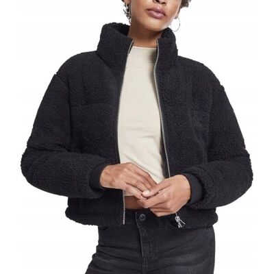 URBAN CLASSICS CZARNA KURTKA BOMBER Z OCIEPLENIEM I STÓJKĄ XS J5D URBAN CLASSICS CZARNA KURTKA BOMBER Z OCIEPLENIEM I STÓJKĄ XS J5D