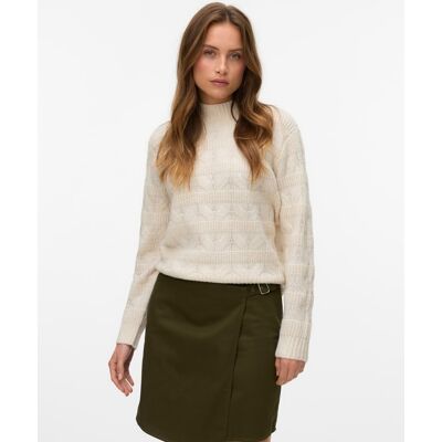 Inny producent VERO MODA AŻUROWY SWETER Z DŁUGIM RĘKAWEM BEŻOWY XS 6FA Inny producent VERO MODA AŻUROWY SWETER Z DŁUGIM RĘKAWEM BEŻOWY XS 6FA