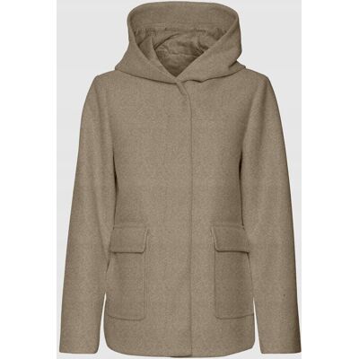 Inny producent VERO MODA BEŻOWY PŁASZCZ Z KAPTUREM I KIESZENIAMI KRÓTKI M 6_A Inny producent VERO MODA BEŻOWY PŁASZCZ Z KAPTUREM I KIESZENIAMI KRÓTKI M 6_A