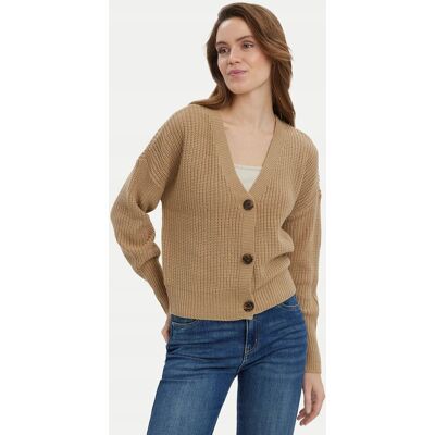 Inny producent VERO MODA BEŻOWY SWETER ROZPINANY Z GUZIKAMI DŁUGI RĘKAW S 17AA Inny producent VERO MODA BEŻOWY SWETER ROZPINANY Z GUZIKAMI DŁUGI RĘKAW S 17AA