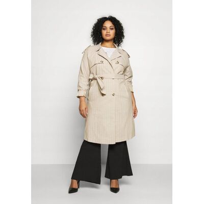 Vero Moda Curve Beżowy Damski Płaszcz 52 2zxg3_a* Vero Moda Curve Beżowy Damski Płaszcz 52 2zxg3_a*