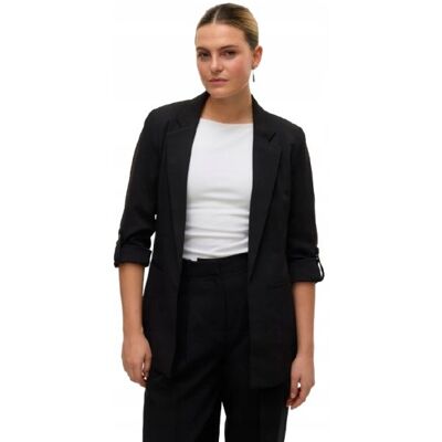 Inny producent VERO MODA CZARNA MARYNARKA Z KLAPAMI I ZŁOTYMI DETALEM NA RĘKAWACH 34 J7A Inny producent VERO MODA CZARNA MARYNARKA Z KLAPAMI I ZŁOTYMI DETALEM NA RĘKAWACH 34 J7A