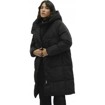 VERO MODA CZARNA PIKOWANA KURTKA Z KAPTUREM ZIMOWA S 6CA VERO MODA CZARNA PIKOWANA KURTKA Z KAPTUREM ZIMOWA S 6CA