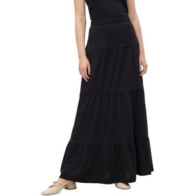 Inny producent VERO MODA CZARNA SPÓDNICA MAXI Z FALBANAMI I WYSOKIM STANEM L 1JPA Inny producent VERO MODA CZARNA SPÓDNICA MAXI Z FALBANAMI I WYSOKIM STANEM L 1JPA