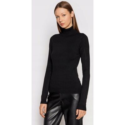 Inny producent VERO MODA CZARNY DOPASOWANY SWETER Z GOLFEM S 16FA Inny producent VERO MODA CZARNY DOPASOWANY SWETER Z GOLFEM S 16FA