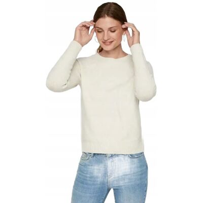 Inny producent VERO MODA PROSTY DAMSKI SWETER BEŻOWY BASIC XL 12FA Inny producent VERO MODA PROSTY DAMSKI SWETER BEŻOWY BASIC XL 12FA