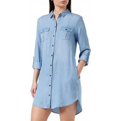 Inny producent VERO MODA SUKIENKA DAMSKA NIEBIESKA Z ZATRZASKAMI MINI XXL 7AA Inny producent VERO MODA SUKIENKA DAMSKA NIEBIESKA Z ZATRZASKAMI MINI XXL 7AA