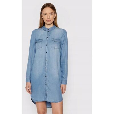VERO MODA SUKIENKA JEANSOWA PROSTA MINI XL 6EA VERO MODA SUKIENKA JEANSOWA PROSTA MINI XL 6EA