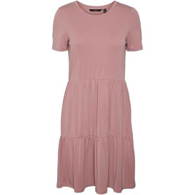 VERO MODA Vmfilli Calia Nostalgia Rose Sukienka S krótka zgaszony róż VERO MODA Vmfilli Calia Nostalgia Rose Sukienka S krótka zgaszony róż
