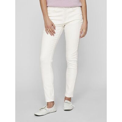 Inny producent VILA KREMOWE SPODNIE JEANS RURKI WYSOKI STAN BAWEŁNA XXL/30 17AA Inny producent VILA KREMOWE SPODNIE JEANS RURKI WYSOKI STAN BAWEŁNA XXL/30 17AA