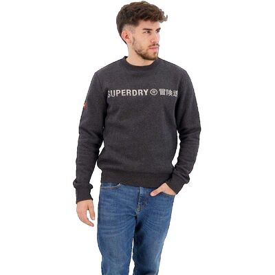 Vintage Logo Workwear Superdry - Bluza z okrągłym dekoltem Vintage Logo Workwear Superdry - Bluza z okrągłym dekoltem