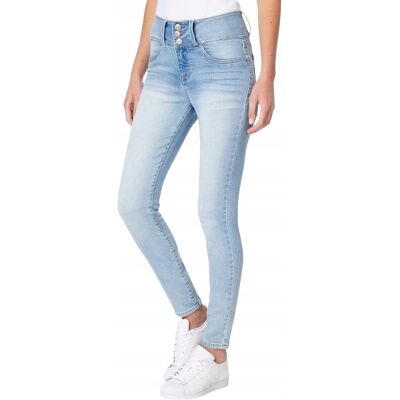Inny producent WALLFLOWER JEGGINGS DAMSKIE JEANSY Z LIGHT DENIM WYKOŃCZENIEM 29 J_A Inny producent WALLFLOWER JEGGINGS DAMSKIE JEANSY Z LIGHT DENIM WYKOŃCZENIEM 29 J_A