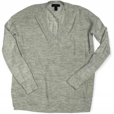 Inny producent Wciągany jasny sweter damski dekolt V J. CREW XXS Inny producent Wciągany jasny sweter damski dekolt V J. CREW XXS