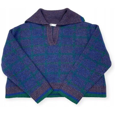 inna (Inny) Wciągany sweter damski długi rękaw ZARA L inna (Inny) Wciągany sweter damski długi rękaw ZARA L