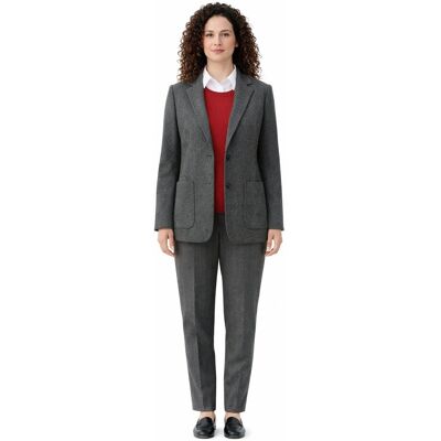 Inny producent WEEKEND MAXMARA SZARA MARYNARKA JEDNORZĘDOWA Z KLASYCZNYMI KLASZORAMI S I3A Inny producent WEEKEND MAXMARA SZARA MARYNARKA JEDNORZĘDOWA Z KLASYCZNYMI KLASZORAMI S I3A
