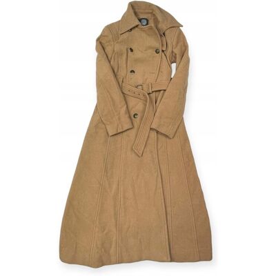 inna (Inny) Wełniany długi płaszcz damski Vince Camuto XS inna (Inny) Wełniany długi płaszcz damski Vince Camuto XS