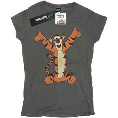 Winnie The Pooh Koszulka Damska / Damska Classic Tigger Heather (XL 8,5-9 / Grafitowy) Winnie The Pooh Koszulka Damska / Damska Classic Tigger Heather (XL 8,5-9 / Grafitowy)