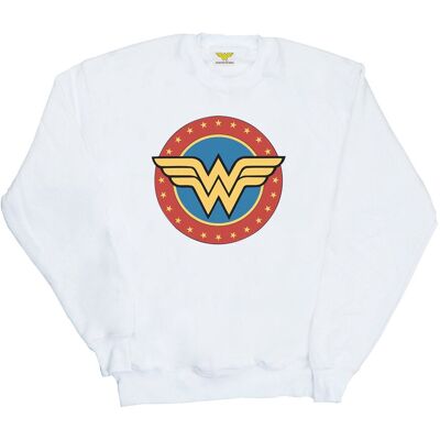 DC Comics Wonder Woman Bluza Damska Koło Logo (XL 8,5-9 / Ciepły Biały) DC Comics Wonder Woman Bluza Damska Koło Logo (XL 8,5-9 / Ciepły Biały)