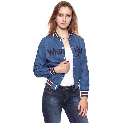 Wrangler Kurtka damska, Bomber Jacket Retro Active W412Fd123, rozmiar XS Wrangler Kurtka damska, Bomber Jacket Retro Active W412Fd123, rozmiar XS