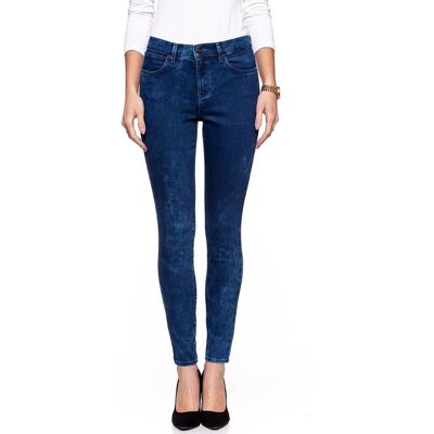 Wrangler Spodnie damskie, High Skinny Blue Marble W27H6890M, rozmiar W24 L32 Wrangler Spodnie damskie, High Skinny Blue Marble W27H6890M, rozmiar W24 L32