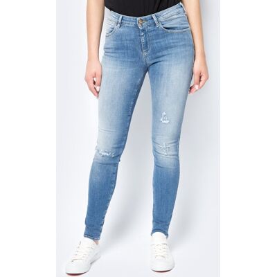 Wrangler Spodnie damskie, Skinny Razzle Blue W28Krg17V, rozmiar W24 L32 Wrangler Spodnie damskie, Skinny Razzle Blue W28Krg17V, rozmiar W24 L32