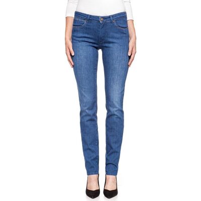 Wrangler Spodnie damskie, Slim Blue Mountain W28Lgr22P, rozmiar W28 L34 Wrangler Spodnie damskie, Slim Blue Mountain W28Lgr22P, rozmiar W28 L34