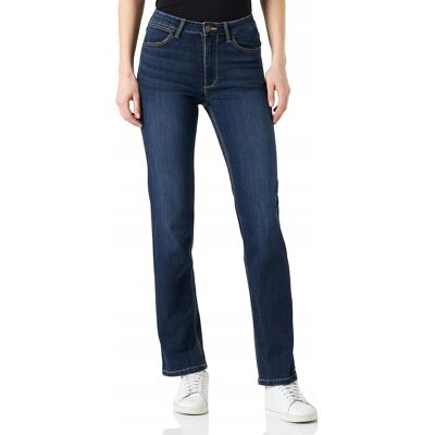 Inny producent WRANGLER SPODNIE JEANSOWE RURKI ŚREDNI STAN CIEMNY NIEBIESKI 42 7AA Inny producent WRANGLER SPODNIE JEANSOWE RURKI ŚREDNI STAN CIEMNY NIEBIESKI 42 7AA