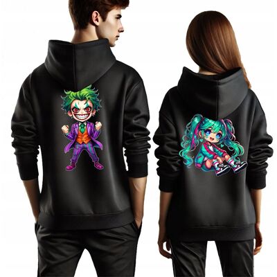 Inny producent Zestaw Bluzy Dla Par Kreskówka Dla Zakochanych Komiks Anime Walentynki 3xl Inny producent Zestaw Bluzy Dla Par Kreskówka Dla Zakochanych Komiks Anime Walentynki 3xl