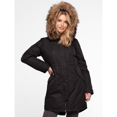 Inny producent ZIMOWA KURTKA DAMSKA TYPU PARKA Z JENOTEM Inny producent ZIMOWA KURTKA DAMSKA TYPU PARKA Z JENOTEM
