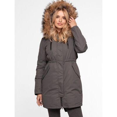 Inny producent ZIMOWA KURTKA DAMSKA TYPU PARKA Z JENOTEM Inny producent ZIMOWA KURTKA DAMSKA TYPU PARKA Z JENOTEM