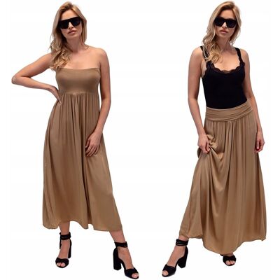 Inny producent ZWIEWNA DŁUGA SPÓDNICA MAXI DO KOSTEK BOHO DAMSKA Inny producent ZWIEWNA DŁUGA SPÓDNICA MAXI DO KOSTEK BOHO DAMSKA