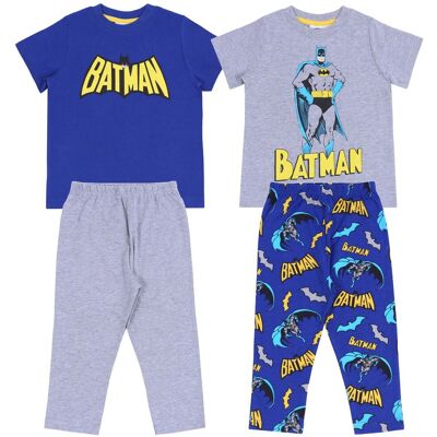 2 X Niebiesko-Szara Piżama Batman Dc Comics, 6-7 lat 2 X Niebiesko-Szara Piżama Batman Dc Comics, 6-7 lat