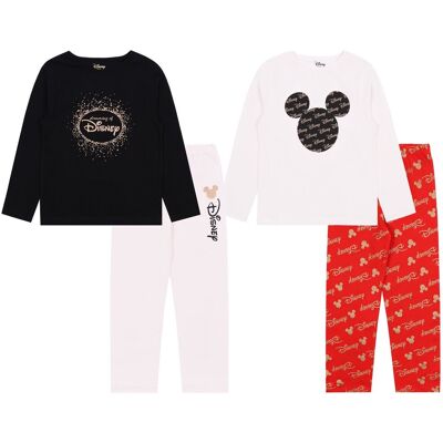 sarcia.eu 2x Dziewczęca piżama na długi rękaw Myszka Mickey DISNEY, certyfikat OEKO-TEX 8-9 lat 134 cm sarcia.eu 2x Dziewczęca piżama na długi rękaw Myszka Mickey DISNEY, certyfikat OEKO-TEX 8-9 lat 134 cm