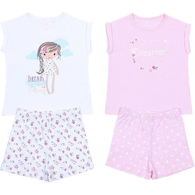 sarcia.eu 2x Piżama - krótki rękaw ESSENTIALS . 4-5 lat 110 cm sarcia.eu 2x Piżama - krótki rękaw ESSENTIALS . 4-5 lat 110 cm