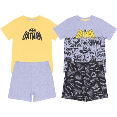 sarcia.eu 2x Żółto-szara piżama Batman DC COMICS 9-10 lat 140 cm sarcia.eu 2x Żółto-szara piżama Batman DC COMICS 9-10 lat 140 cm