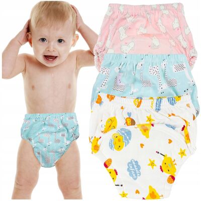 MAWE 3x Majtki treningowe dla dzieci 9-13 kg pieluchy do nauki sikania zestaw M MAWE 3x Majtki treningowe dla dzieci 9-13 kg pieluchy do nauki sikania zestaw M