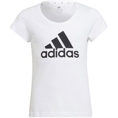 Adidas Big Logo Tee Jr, Koszulka, girls, GU2760, biały, 152 Adidas Big Logo Tee Jr, Koszulka, girls, GU2760, biały, 152