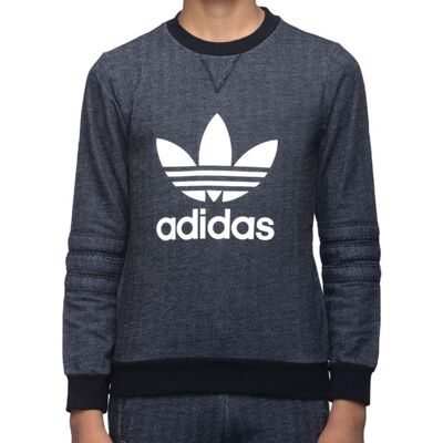 Adidas Originals, bluza Trefoil J Trf Ft Bk2026, 140 Adidas Originals, bluza Trefoil J Trf Ft Bk2026, 140