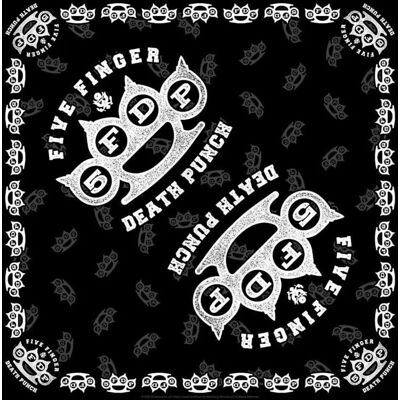 Pozostali producenci bandana FIVE FINGER DEATH PUNCH - KNUCKLES Pozostali producenci bandana FIVE FINGER DEATH PUNCH - KNUCKLES