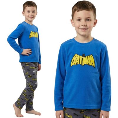 sarcia.eu Batman DC COMICS POLAROWA piżama chłopięca, DWUCZĘŚCIOWA piżamka z długim rękawem CIEPŁA 7-8 lat 128 cm sarcia.eu Batman DC COMICS POLAROWA piżama chłopięca, DWUCZĘŚCIOWA piżamka z długim rękawem CIEPŁA 7-8 lat 128 cm