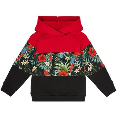 MammaMia Bluza 3 Kolory Hibiskus I Papugi 98 MammaMia Bluza 3 Kolory Hibiskus I Papugi 98